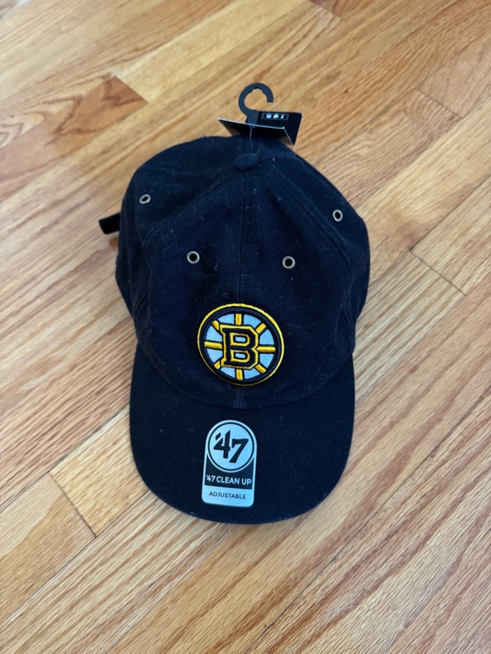 New Carhartt 47 Boston Bruins Black Baseball Cap